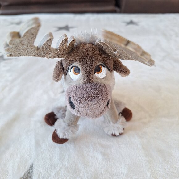 TY Sparkle SVEN Reindeer 2019 Disney Frozen 2 Beanie Buddy Plush Toy  9" - Picture 1 of 8